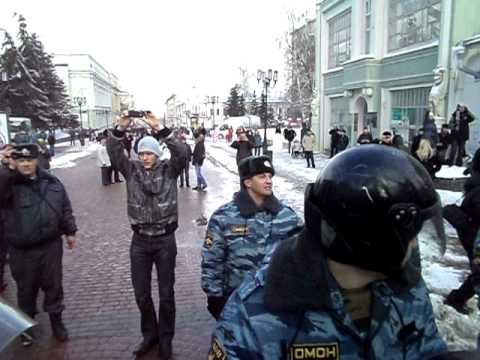 Митинг 10 марта 2012 года Нижний Новгород: Власть жестоко подавила акцию протеста