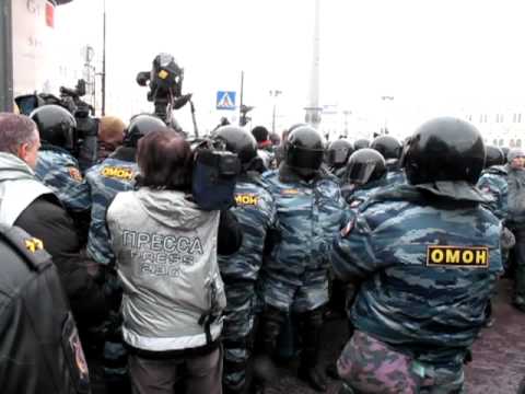 Митинг 10 марта 2012 года Петербург: Массовые задержания и аресты