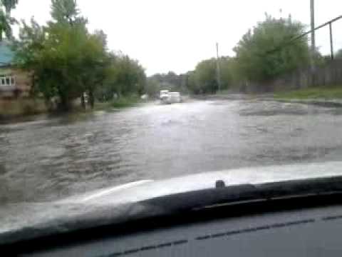 Потоп в Казани 21 августа 2012 года