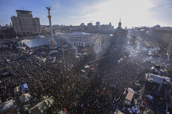 Революция Украина Евромайдан 25 января 2014 года Прямой эфир / Трансляция