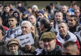 Жыве Беларусь!: Марш недармоедов в Молодечно 10 марта 2017 года